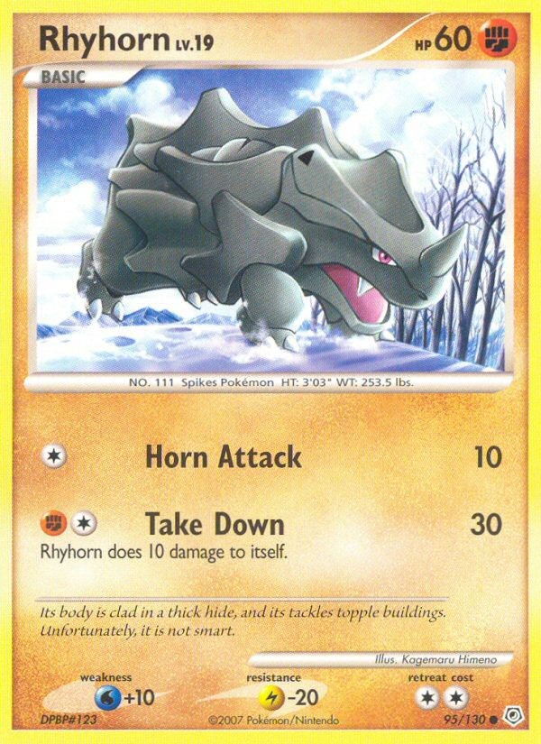 Rhyhorn 95/130 Diamond & Pearl
