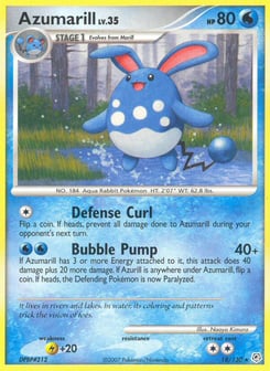 Azumarill 18/130 Diamond & Pearl