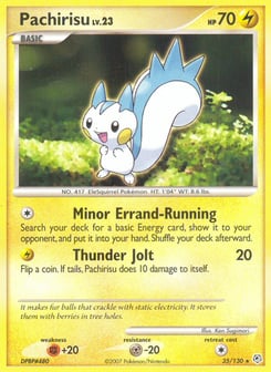 Pachirisu 35/130 Diamond & Pearl