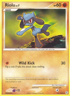 Riolu 61/130 Diamond & Pearl