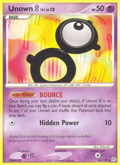 Unown [B] 66/130 Diamond & Pearl