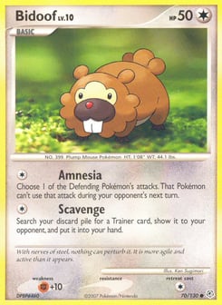 Bidoof 70/130 Diamond & Pearl