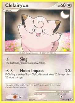 Clefairy 77/130 Diamond & Pearl
