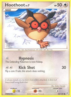 Hoothoot 85/130 Diamond & Pearl