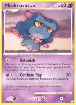 Misdreavus 91/130 Diamond & Pearl