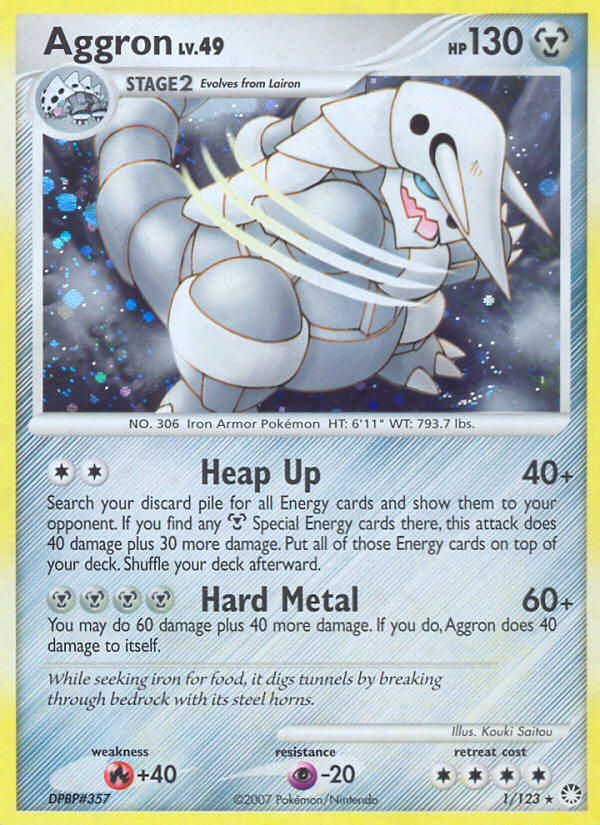 Aggron 1/123 Mysterious Treasures