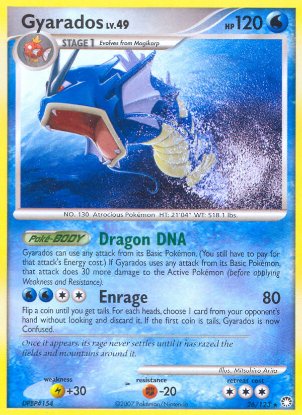 Gyarados 26/123 Mysterious Treasures