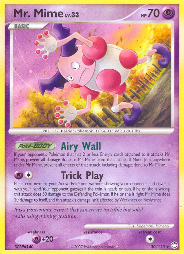 Mr. Mime 30/123 Mysterious Treasures