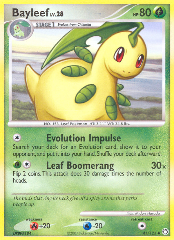 Bayleef 41/123 Mysterious Treasures