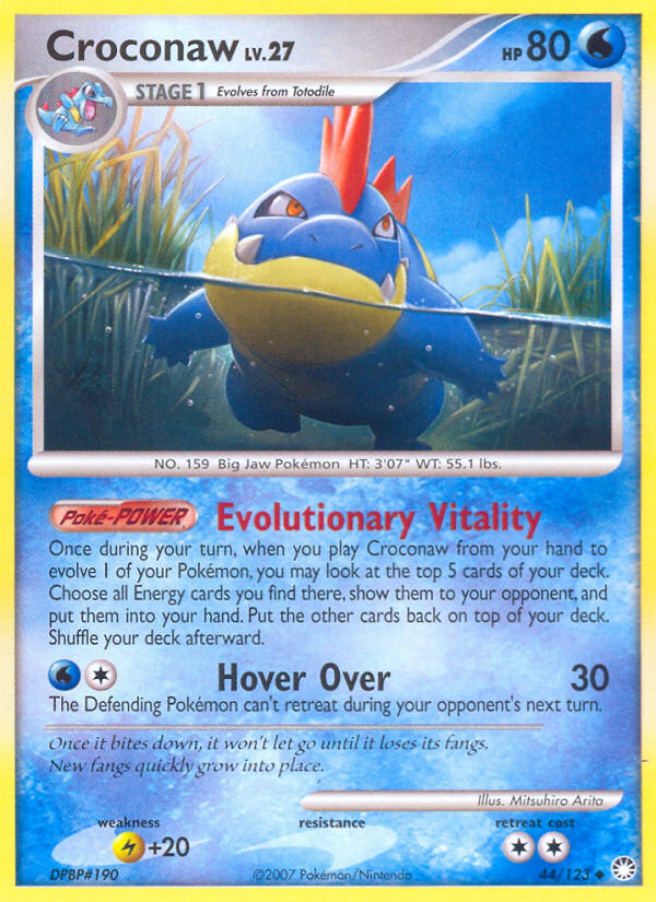 Croconaw 44/123 Mysterious Treasures