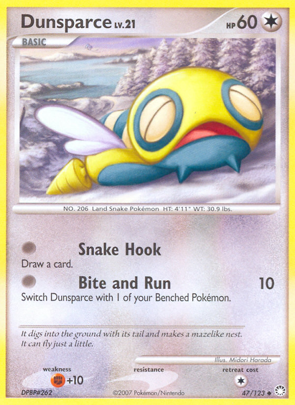 Dunsparce 47/123 Mysterious Treasures