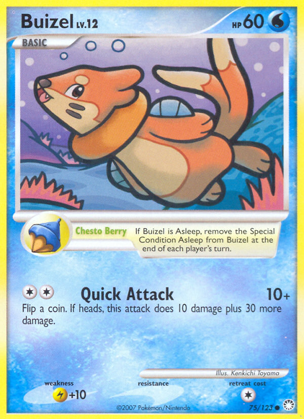 Buizel 75/123 Mysterious Treasures