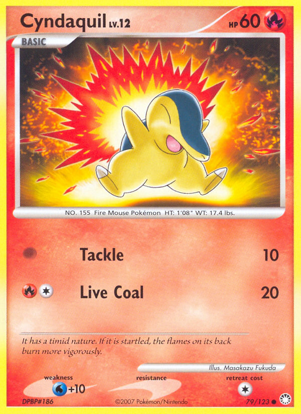 Cyndaquil 79/123 Mysterious Treasures