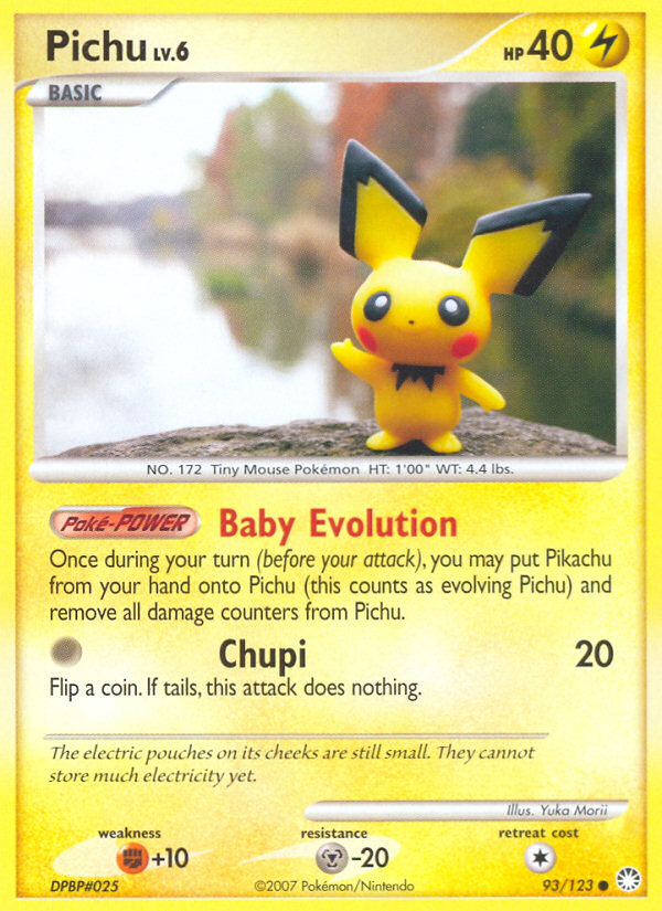 Pichu 93/123 Mysterious Treasures