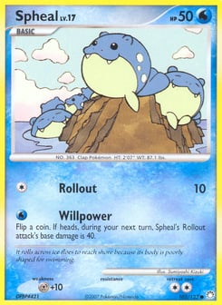 Spheal 102/123 Mysterious Treasures