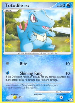 Totodile 106/123 Mysterious Treasures