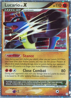 Lucario LV.X 122/123 Mysterious Treasures