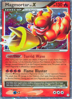 Magmortar LV.X 123/123 Mysterious Treasures