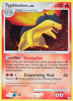 Typhlosion 16/123 Mysterious Treasures