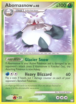 Abomasnow 19/123 Mysterious Treasures