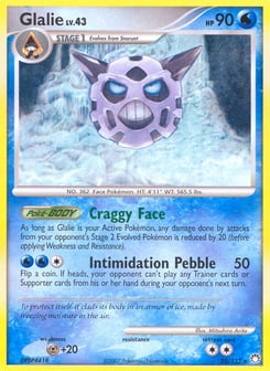 Glalie 25/123 Mysterious Treasures