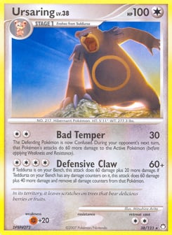 Ursaring 38/123 Mysterious Treasures