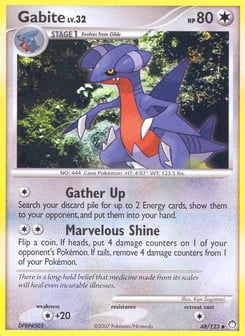 Gabite 48/123 Mysterious Treasures