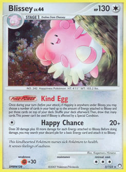 Blissey 5/123 Mysterious Treasures