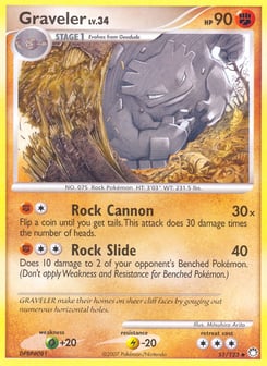 Graveler 51/123 Mysterious Treasures
