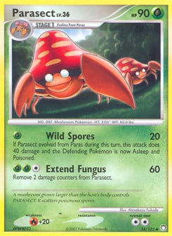 Parasect 58/123 Mysterious Treasures