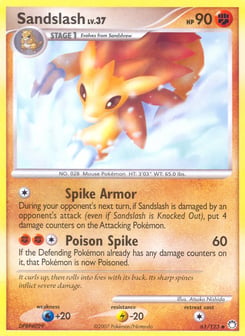 Sandslash 61/123 Mysterious Treasures