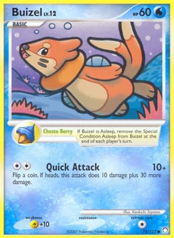 Buizel 75/123 Mysterious Treasures