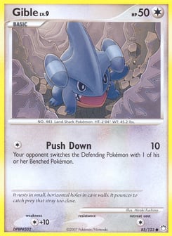 Gible 85/123 Mysterious Treasures