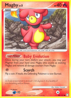 Magby 88/123 Mysterious Treasures