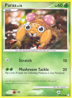 Paras 92/123 Mysterious Treasures