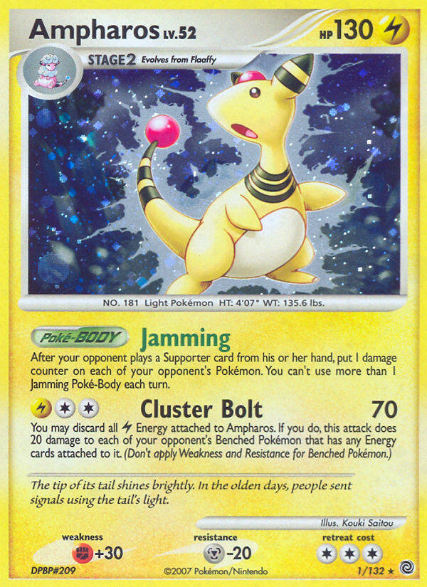 Ampharos 1/132 Secret Wonders