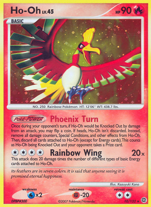 Ho-Oh 10/132 Secret Wonders