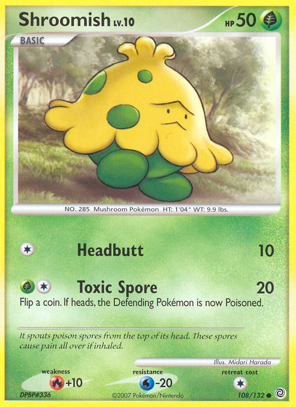 Shroomish 108/132 Secret Wonders