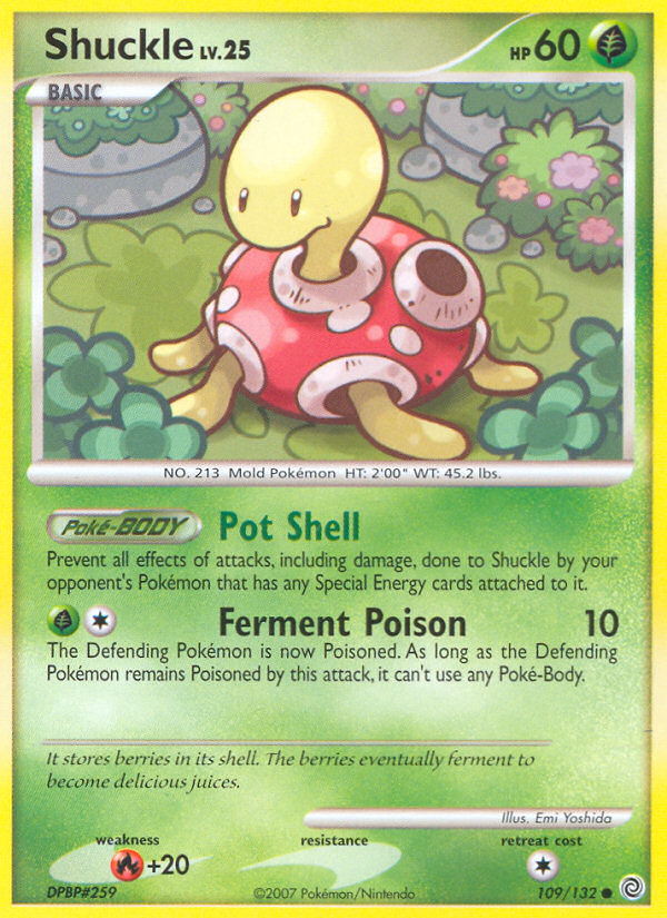 Shuckle 109/132 Secret Wonders