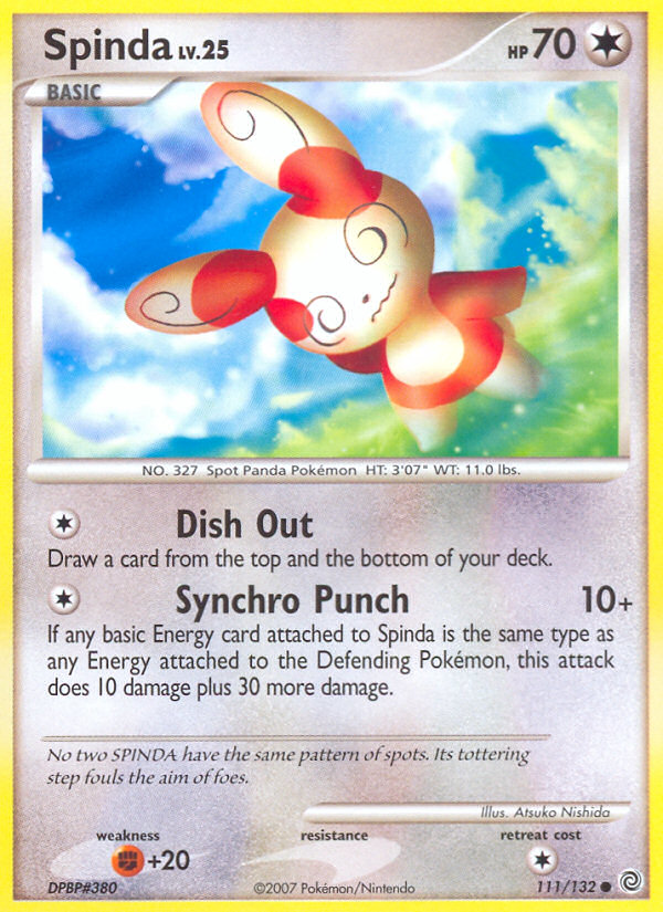 Spinda 111/132 Secret Wonders