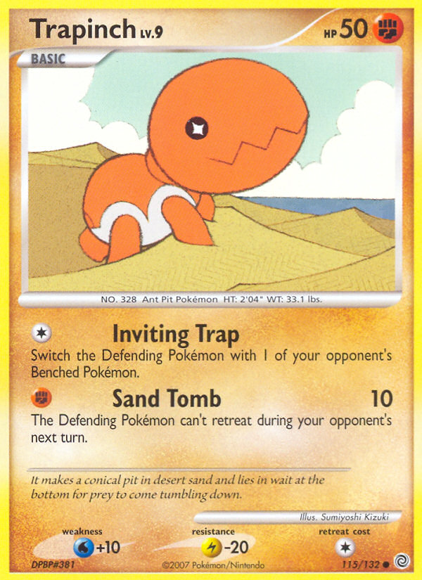 Trapinch 115/132 Secret Wonders
