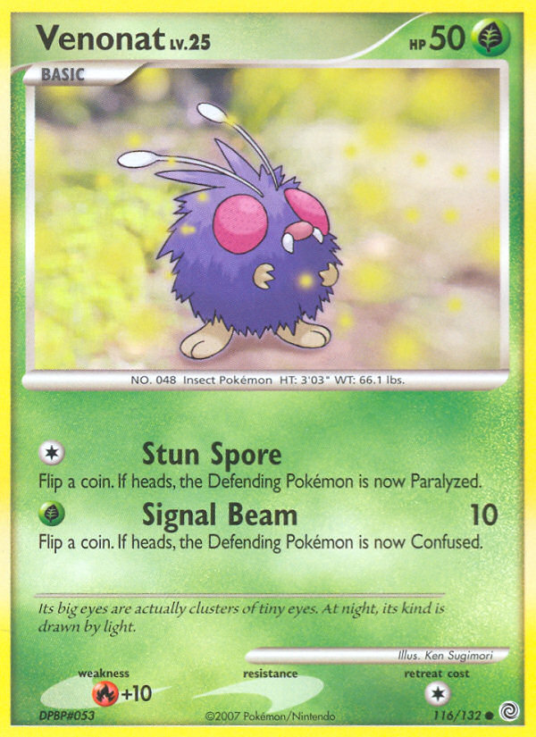 Venonat 116/132 Secret Wonders