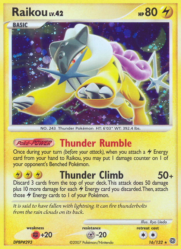 Raikou 16/132 Secret Wonders