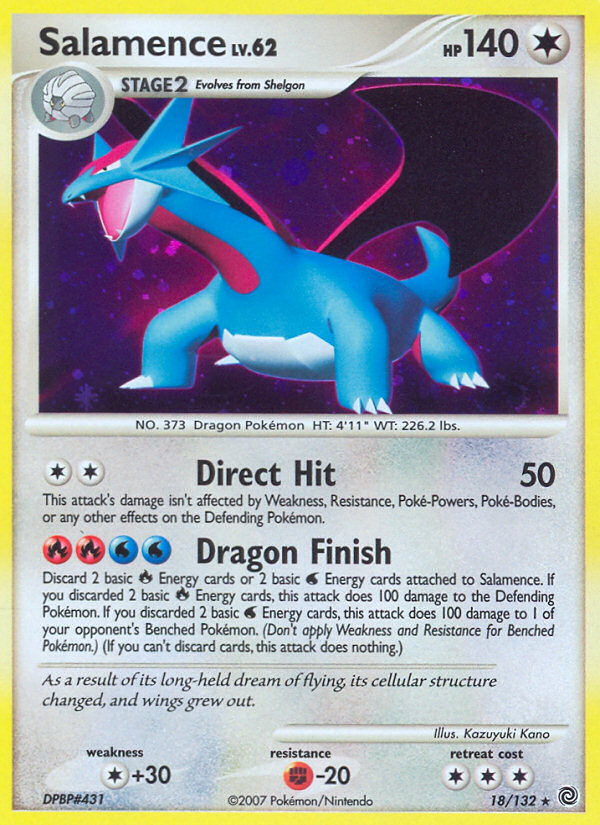 Salamence 18/132 Secret Wonders