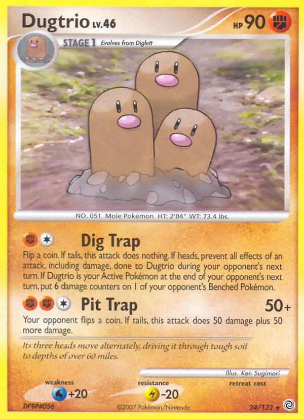 Dugtrio 24/132 Secret Wonders