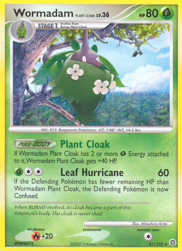 Wormadam Plant Cloak 41/132 Secret Wonders