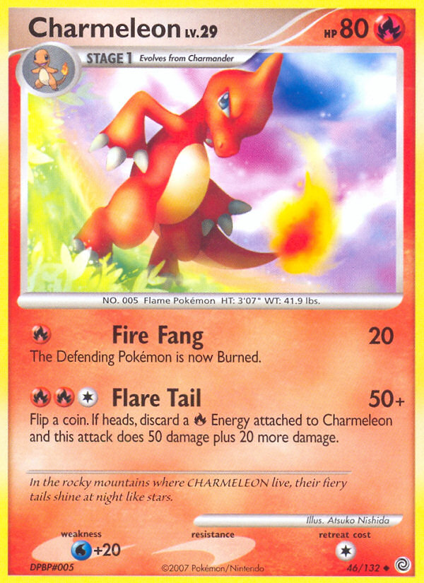 Charmeleon 46/132 Secret Wonders