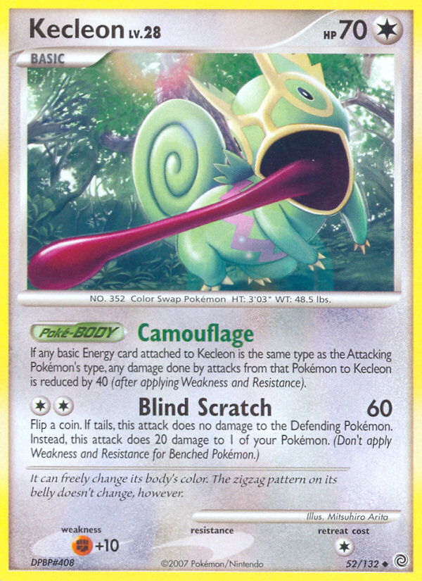 Kecleon 52/132 Secret Wonders