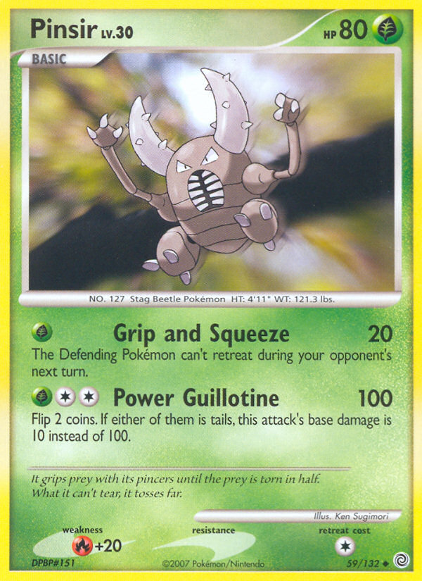 Pinsir 59/132 Secret Wonders