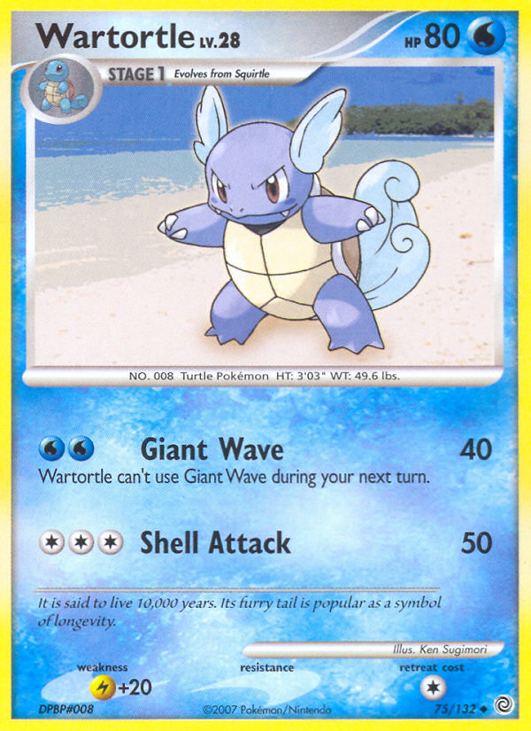 Wartortle 75/132 Secret Wonders